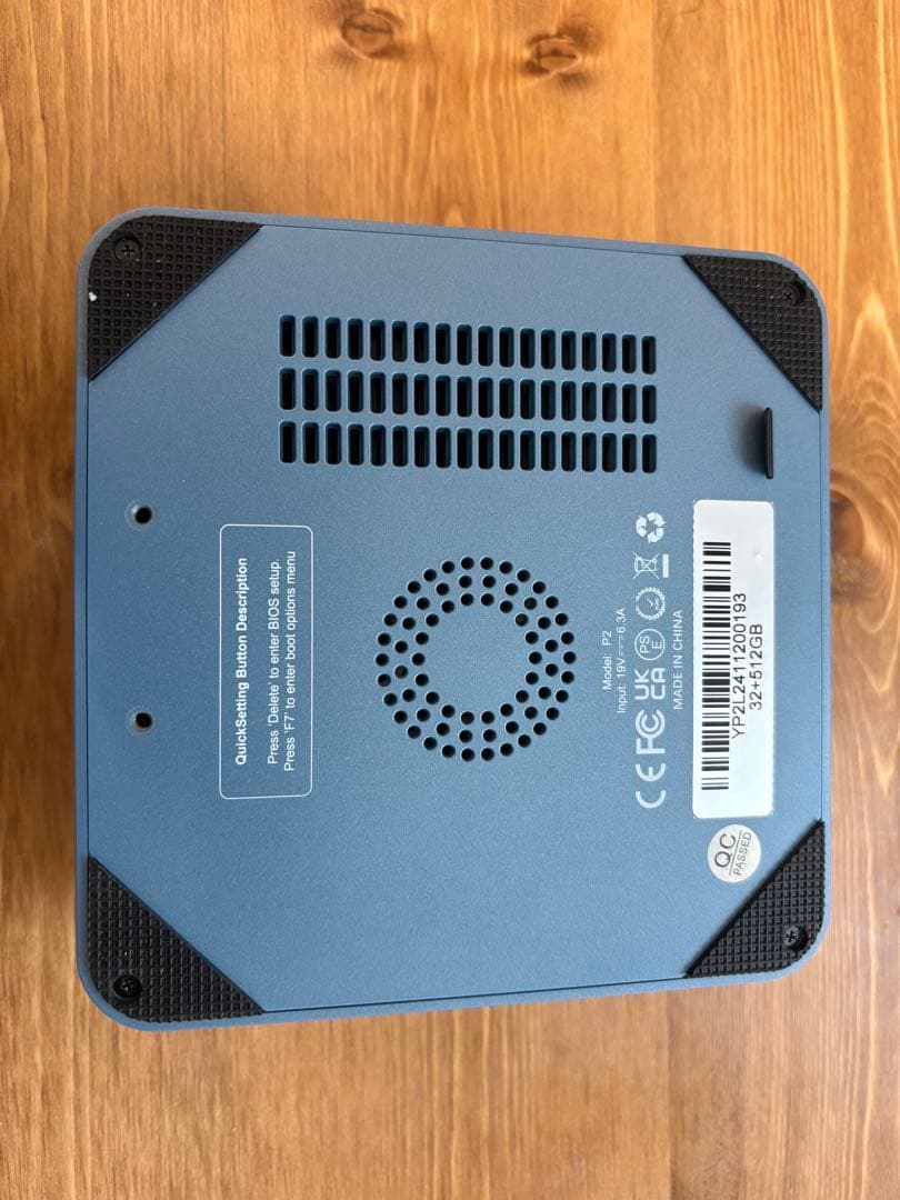 ミニPC BOSSGAME minipc i5-12600H RAM 32GB 512GB