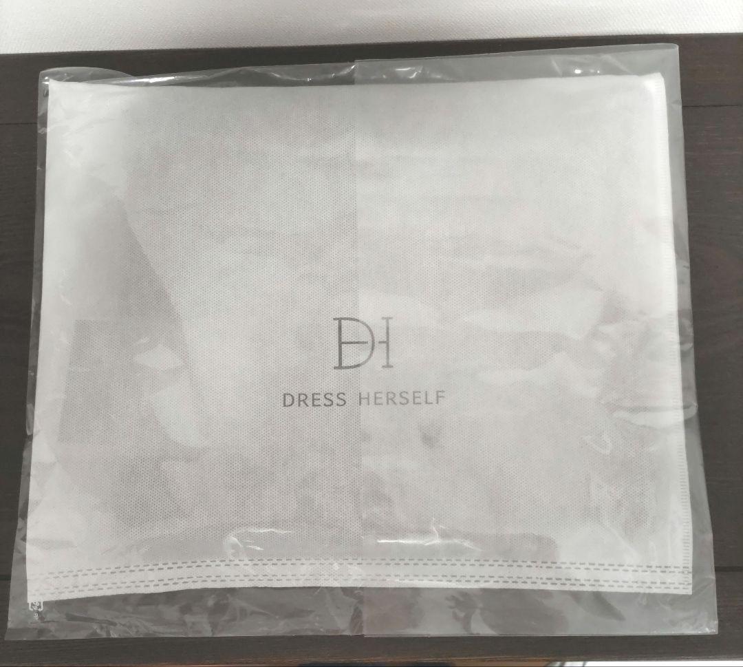 ドレスハーセルフ　サロペット/シルクコットン　未使用　ブラウン