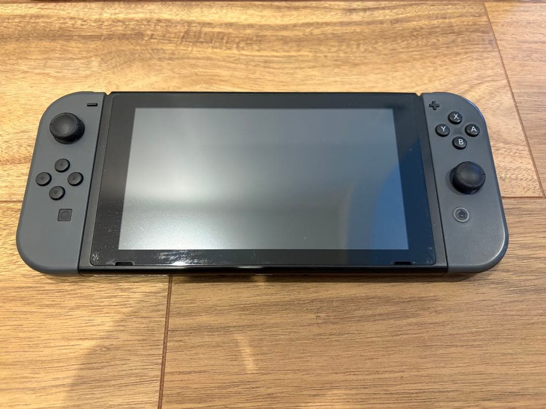【美品】Nintendo Switch 本体 グレー バッテリー強化版