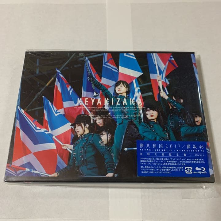 【値下げ】欅坂46 ブルーレイ2枚セット 欅共和国2017,2018