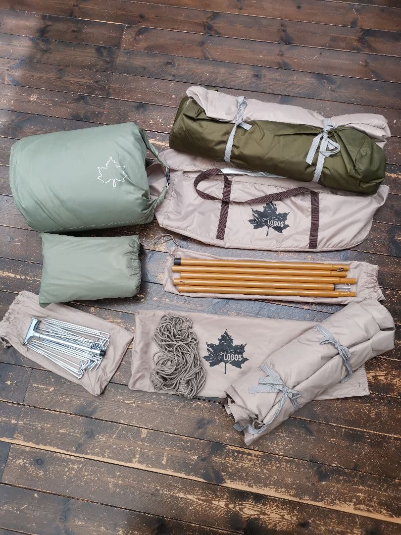 美品　ロゴス(LOGOS) Trad Tepee&タープ350-BJ★おまけ付き