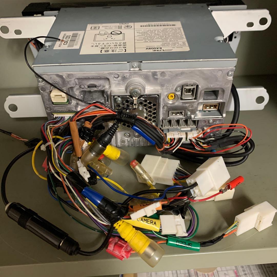 30 プリウス ALPINE EX009V 9インチ SDナビ カーナビ