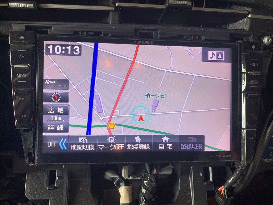 30 プリウス ALPINE EX009V 9インチ SDナビ カーナビ