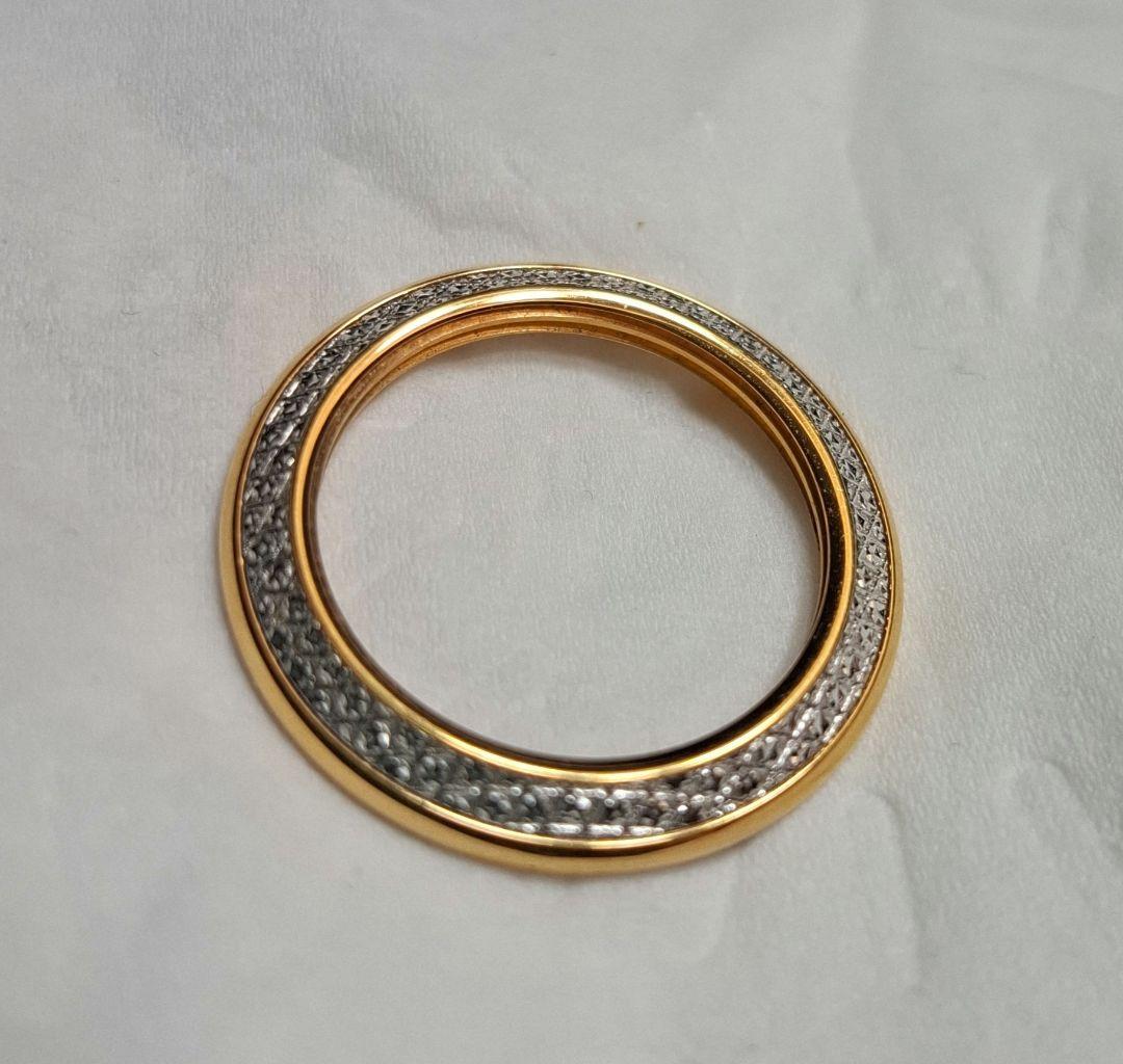 グッチ　チェンジベゼル　ダイヤモンドカット　ベゼル　ゴールド