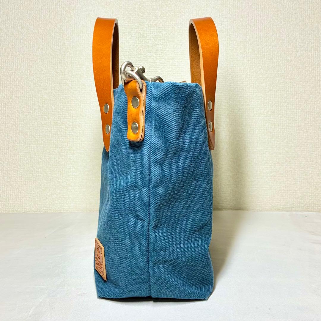 【希少 限定色】　カワニシカバン　ミニモン　ウォッシュブルー　ショルダー