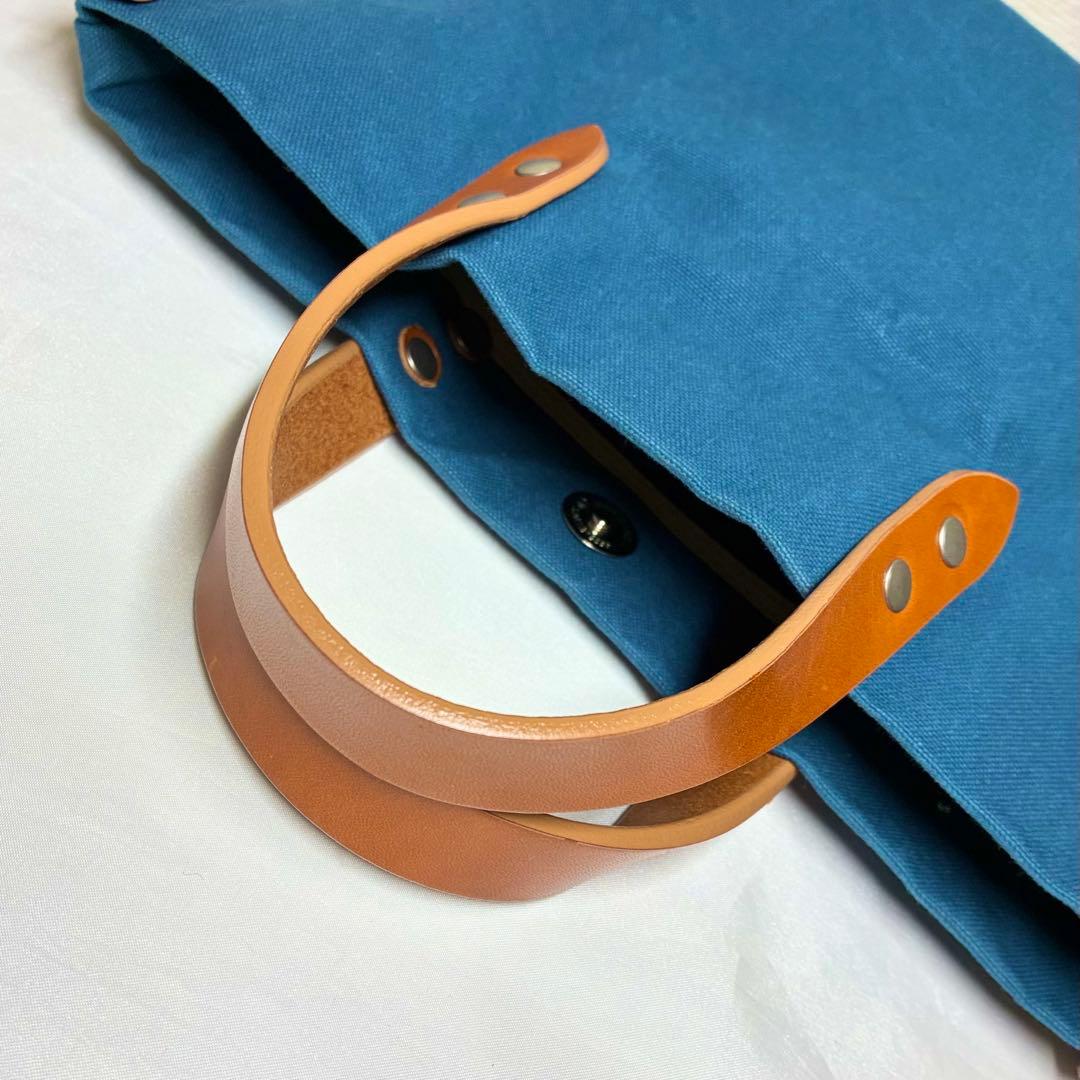 【希少 限定色】　カワニシカバン　ミニモン　ウォッシュブルー　ショルダー