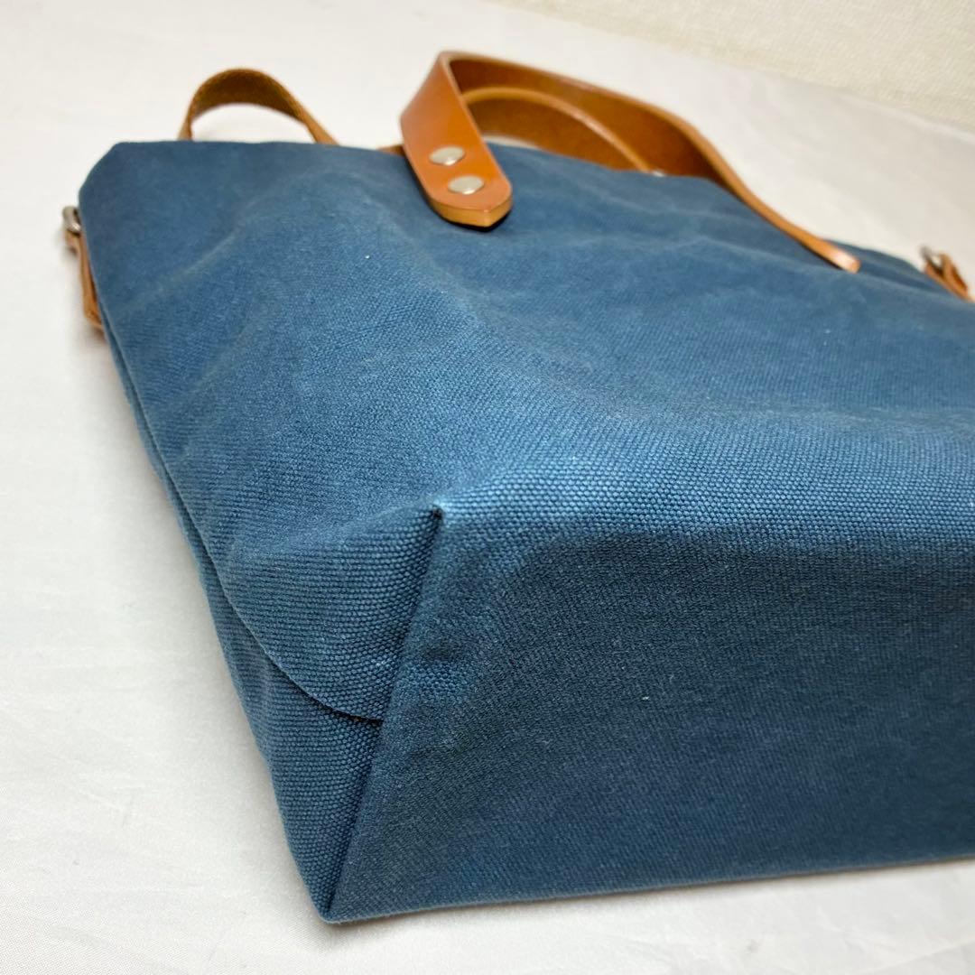 【希少 限定色】　カワニシカバン　ミニモン　ウォッシュブルー　ショルダー