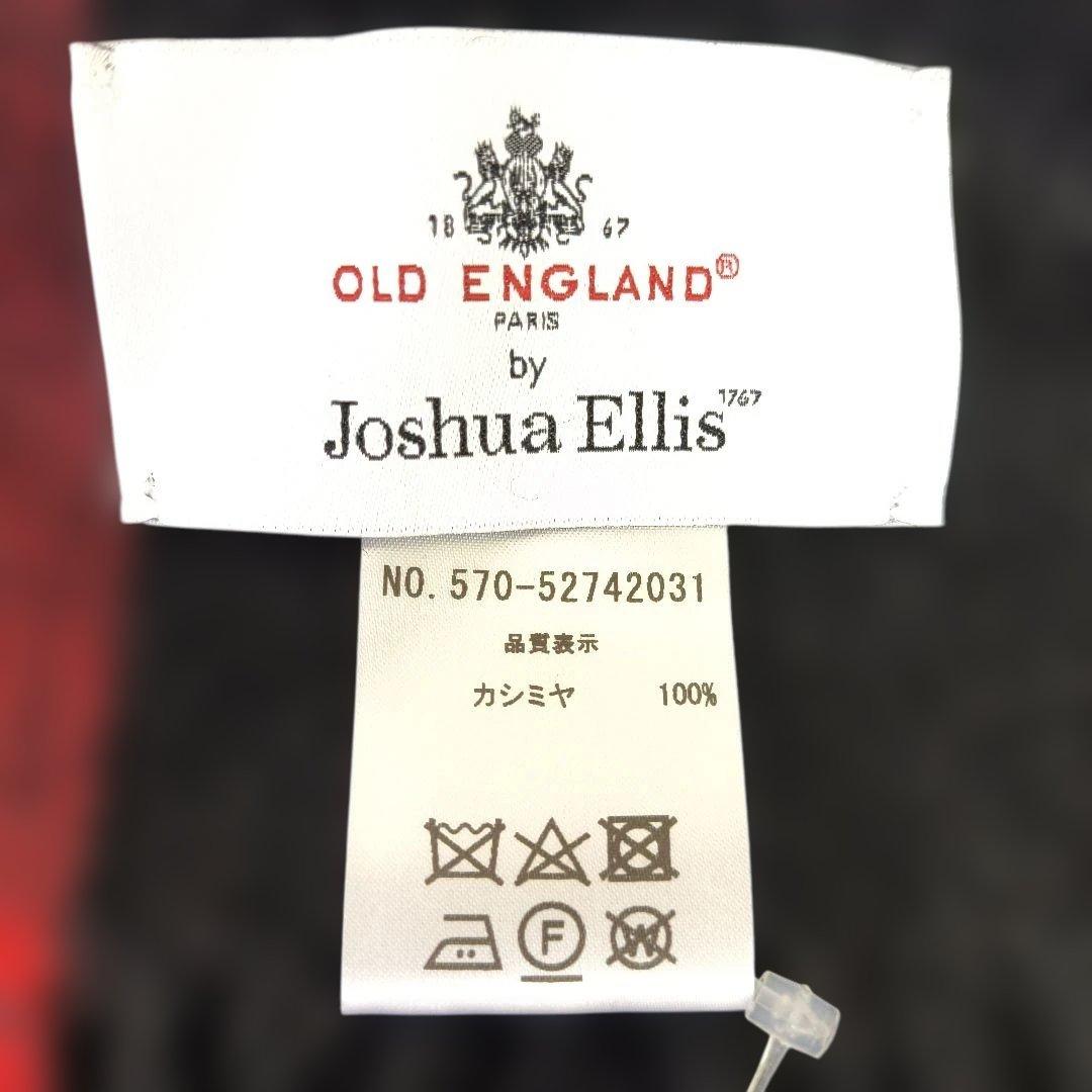 OLD ENGLAND チェック柄ウールマフラー