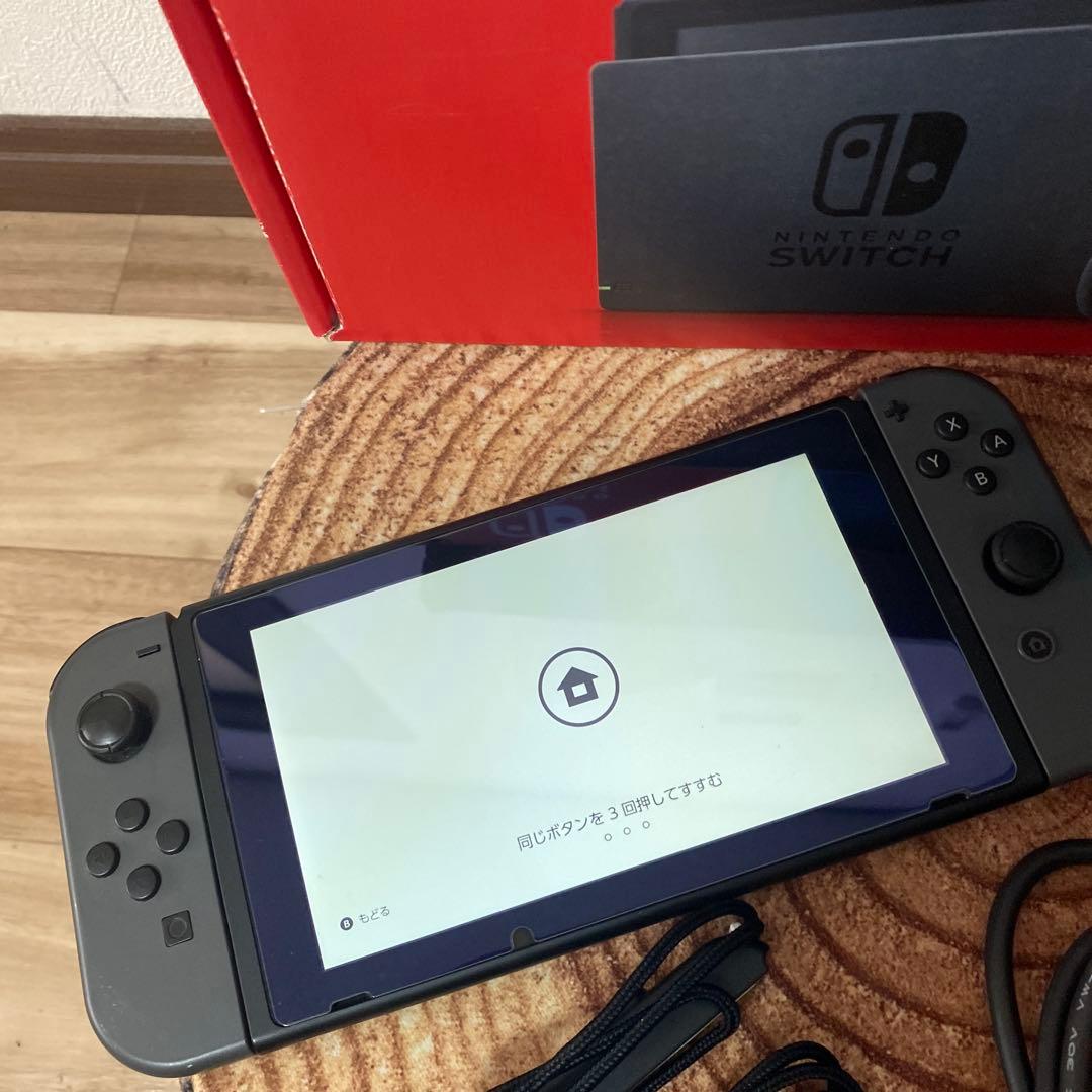 Nintendo Switch ニンテンドースイッチ本体　グレー ⑤