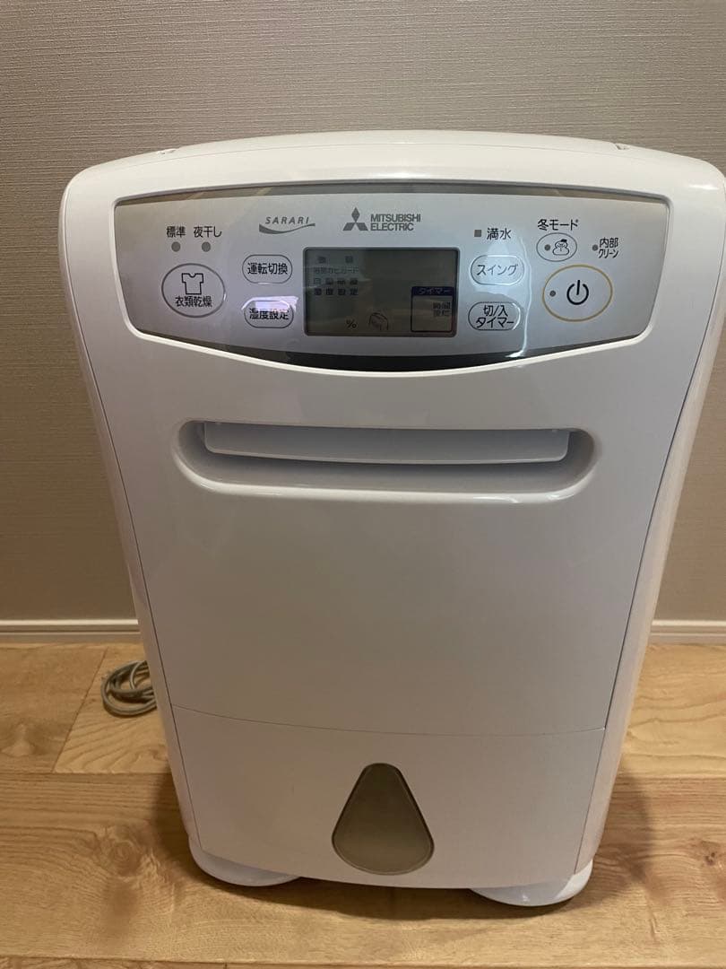 三菱電機 コンプレッサー式衣類乾燥除湿機 SARARI MJ-P180SX-W