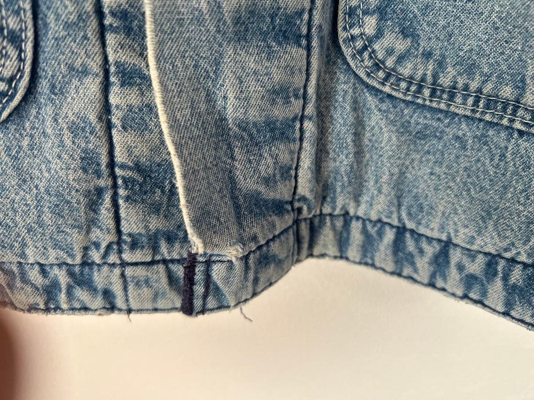 BIG BEN デニム カバーオール　70'-80' ビンテージ　ブランケット