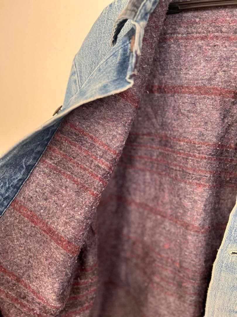 BIG BEN デニム カバーオール　70'-80' ビンテージ　ブランケット