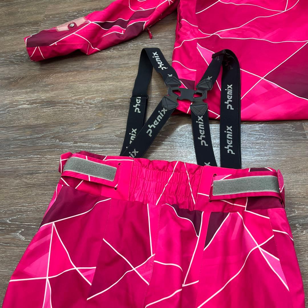 フェニックス 総柄 メンズL スキーウェア デモ　男性