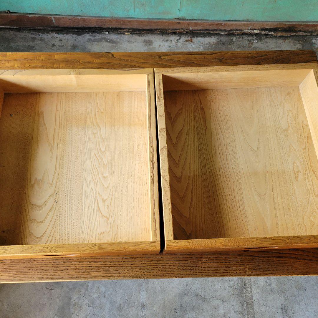 レトロ　ヴィンテージ　木製無垢材　平机 古家具 学習机