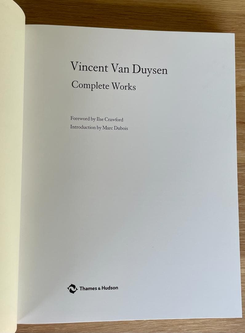 洋書 Vincent Van Duysen Complete Works