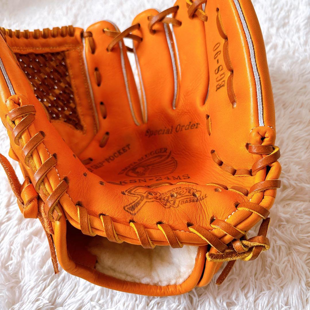 久保田スラッガー　江頭重利 90歳記念限定モデルグラブ　内野手用