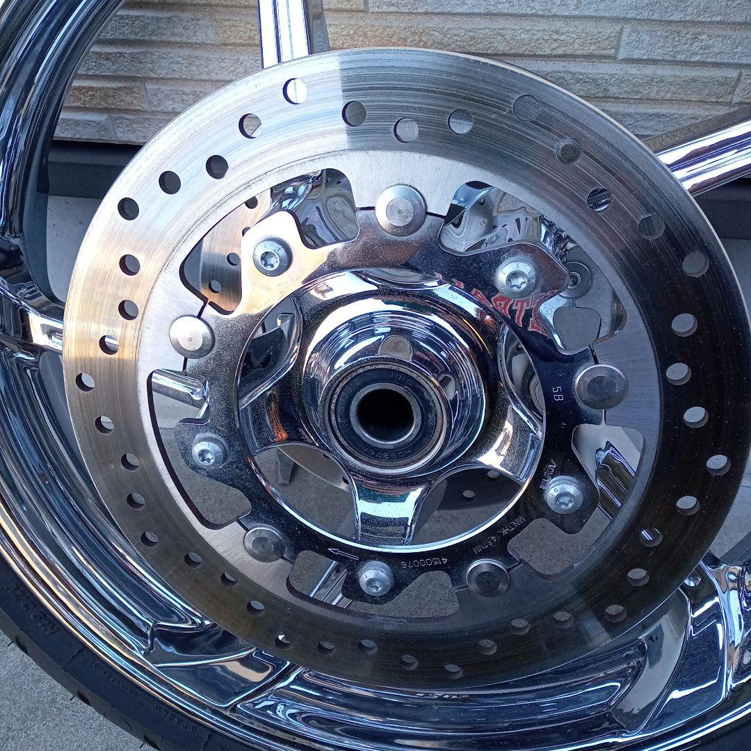 カ*ス様 ハーレー ツーリング 5本スポークホイール 前後セット