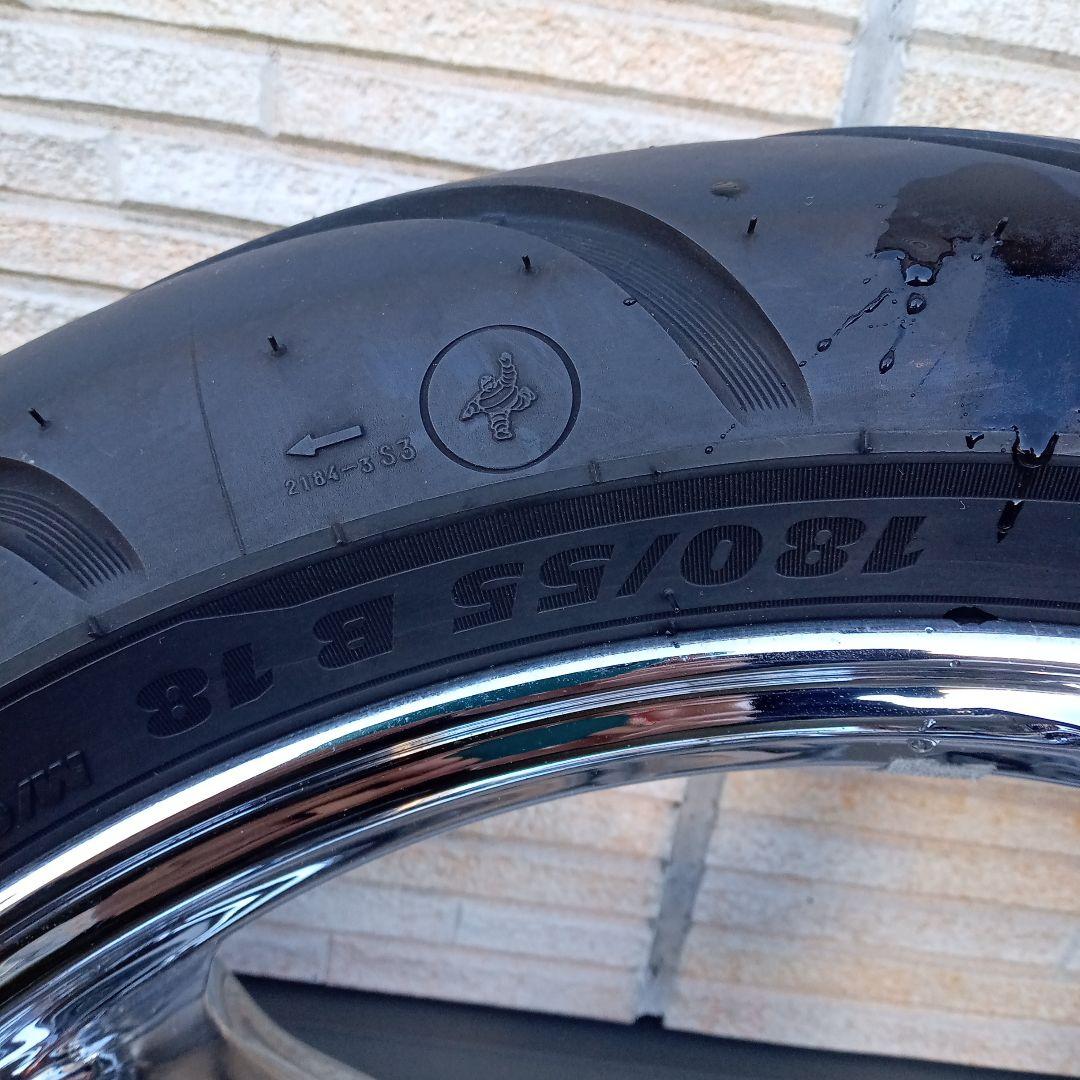 カ*ス様 ハーレー ツーリング 5本スポークホイール 前後セット