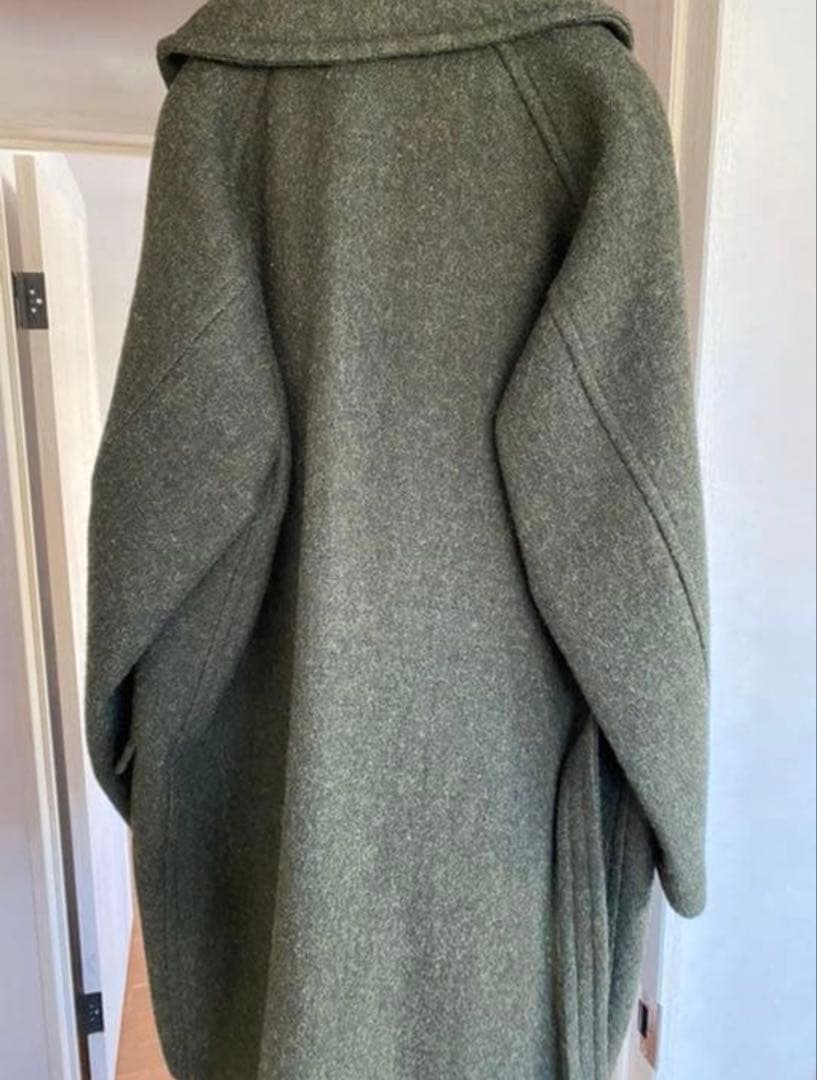 comoli 19aw ウールショールカラー