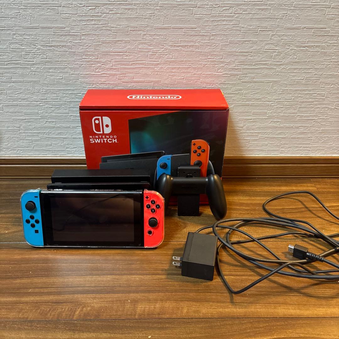 Nintendo Switch 本体 青/赤 Joy-Con 有機EL