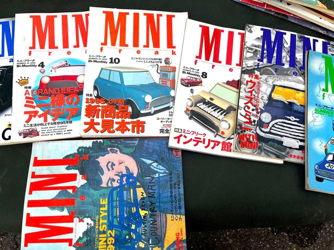 ローバーミニの本いっぱい