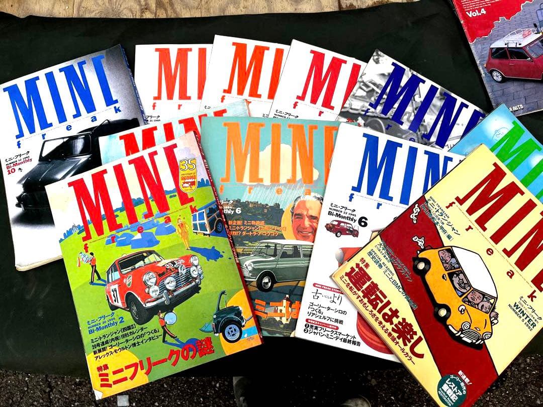 ローバーミニの本いっぱい