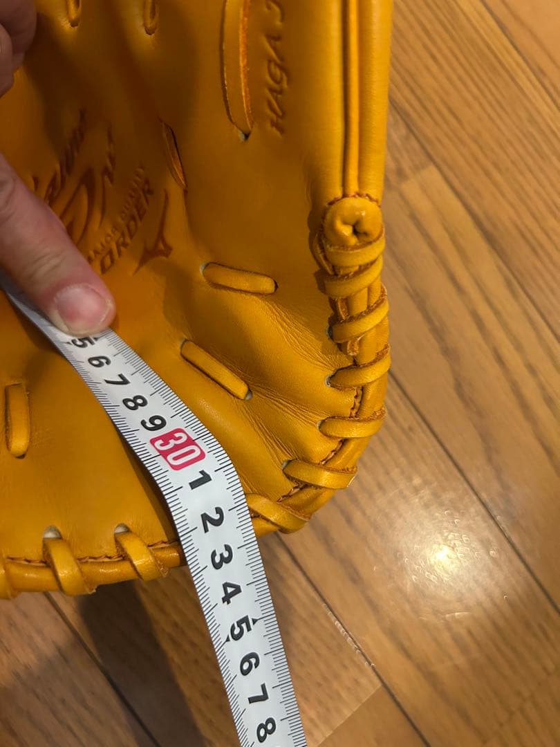 あ*ず様 ミズノプロ オーダー 硬式 グローブ 外野手 縦トジ 逆巻き 高校球児