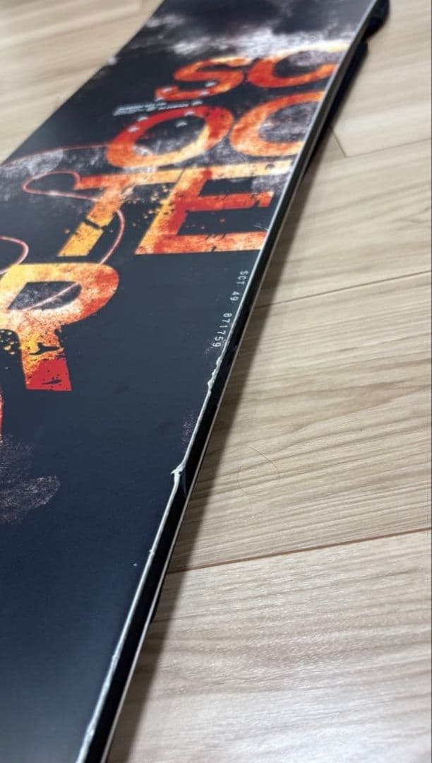 SCOOTER スクーター SCT スノーボード　ブラック　オレンジ　149cm