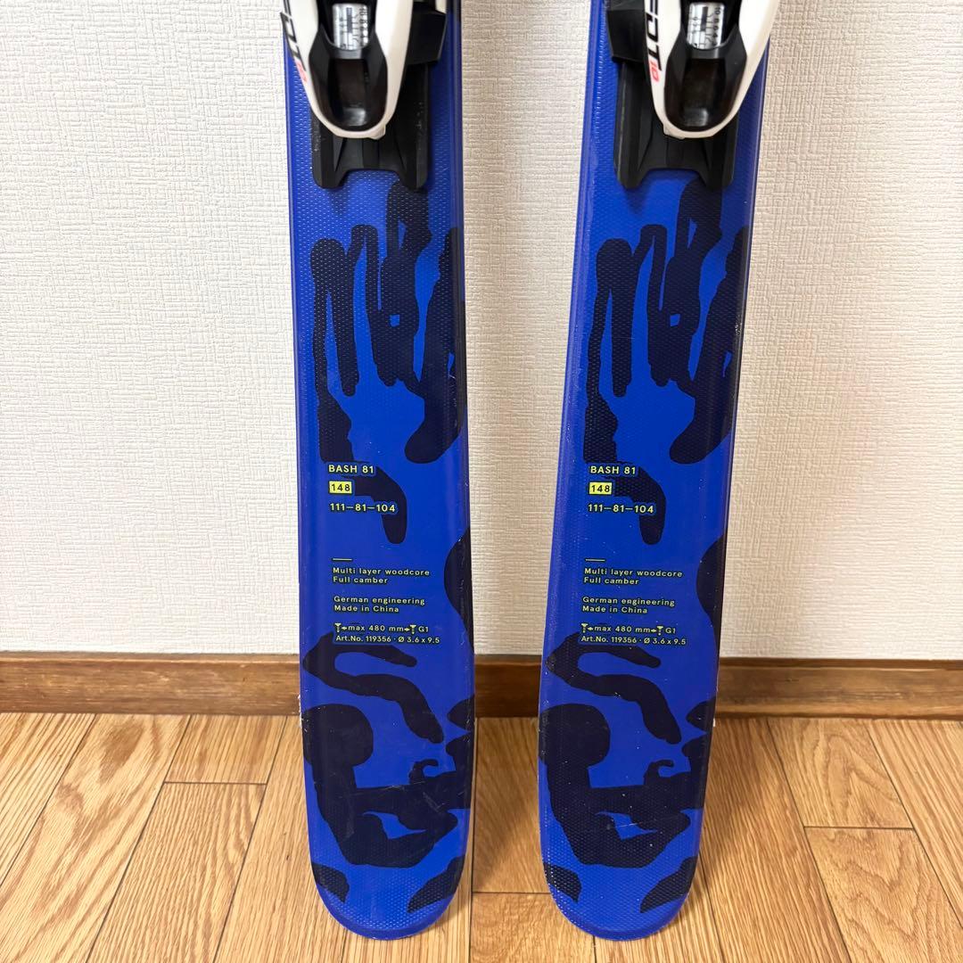 volkl bash81 148㎝ フォルクル スキー板 フリースタイル