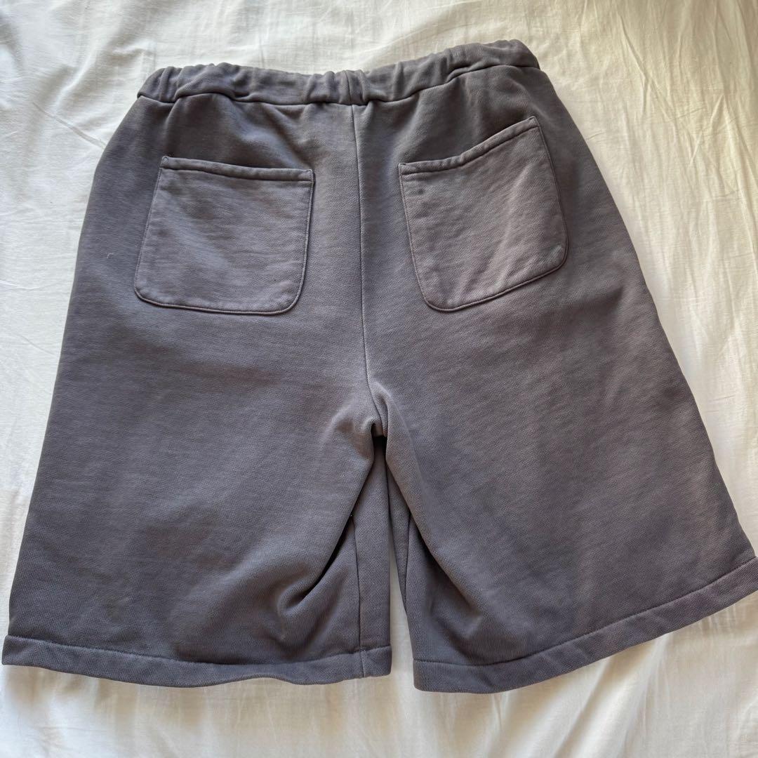 C*U様 PRADA グレー スウェットショートパンツ