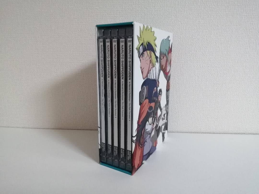 NARUTO ナルト 疾風伝 ナルトの背中 仲間の軌跡 DVD 全5巻セット