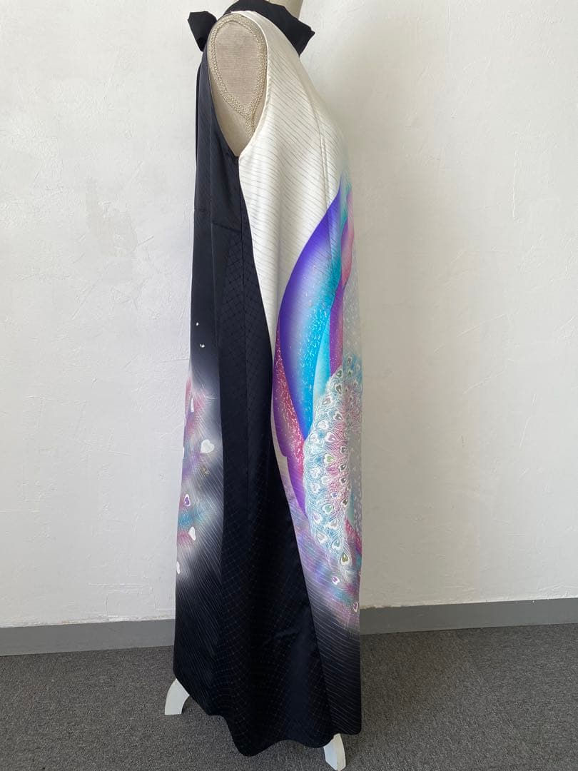 3224 着物　リメイク　ドレス　ワンピース