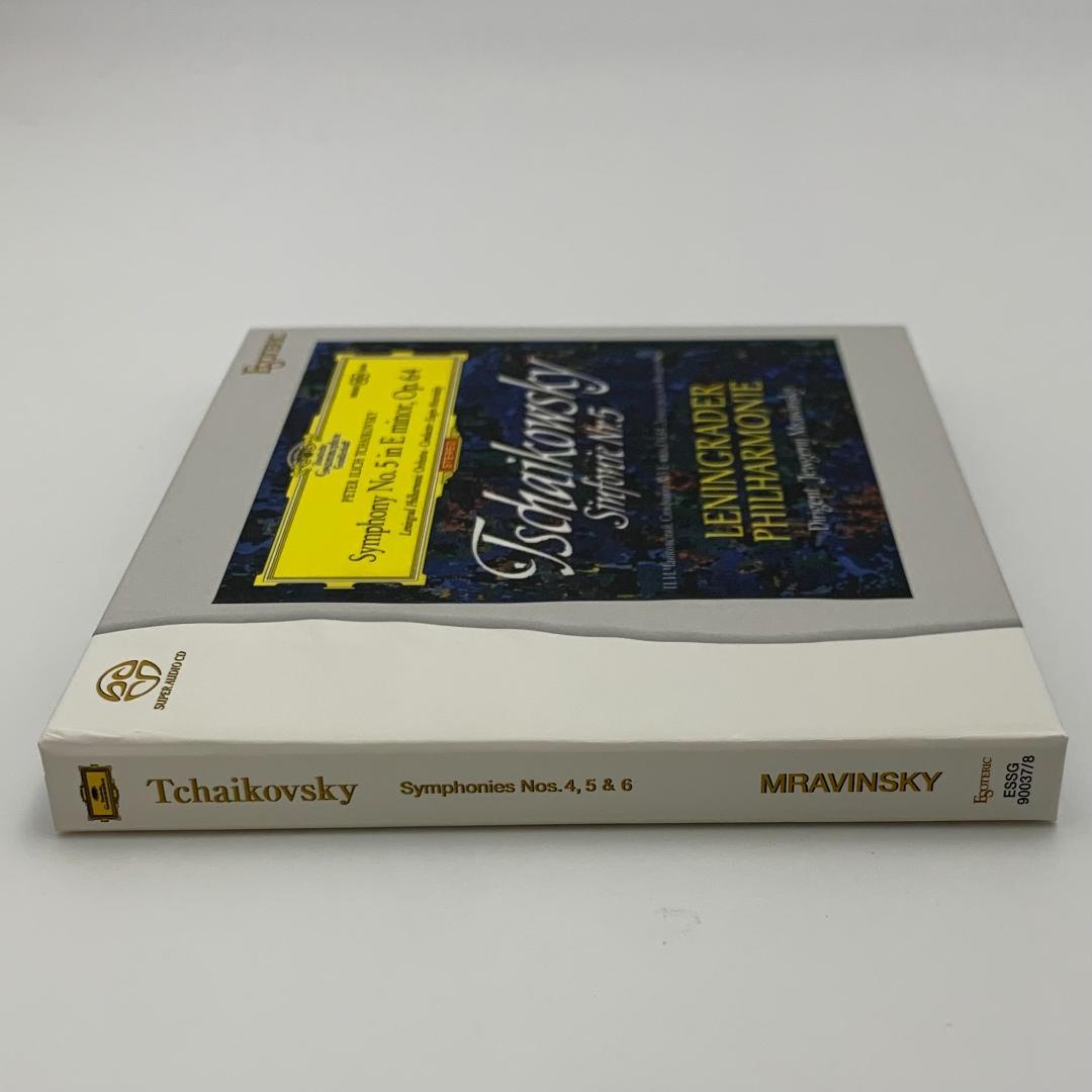 チャイコフスキー:交響曲第4番/第5番/第6番ムラヴィンスキー【2枚組SACD】