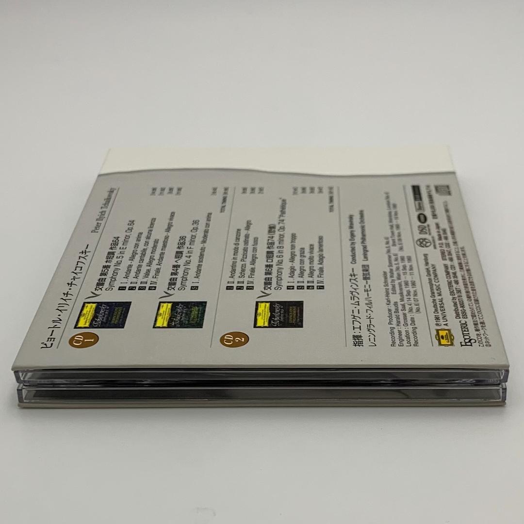 チャイコフスキー:交響曲第4番/第5番/第6番ムラヴィンスキー【2枚組SACD】