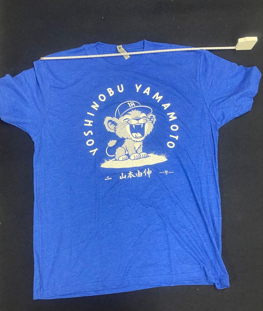 【新品未使用】山本由伸　ドジャース　Baby Lion Tシャツ　XL