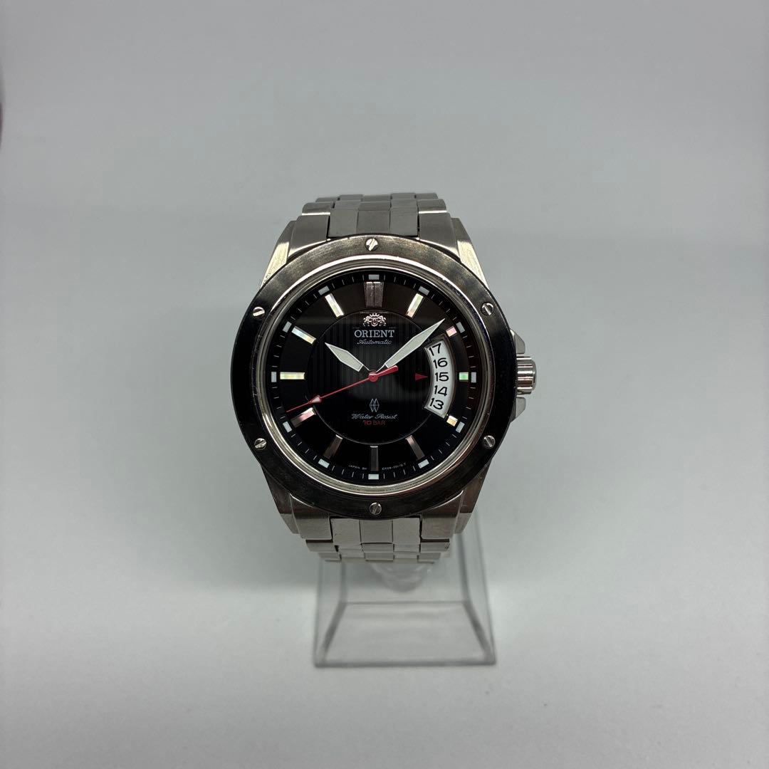 【稼働良好】オリエント 海外モデル 裏スケ サファイア風防 ER28-E1-B