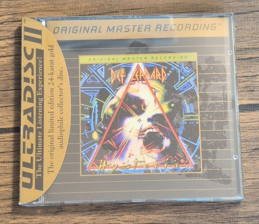 未開封新品　Def Leppard Hysteria CD