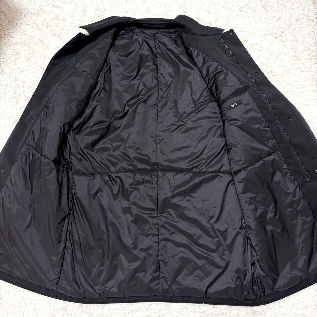2025年製✨ユニクロ:C パフテックハーフコート ブラック L