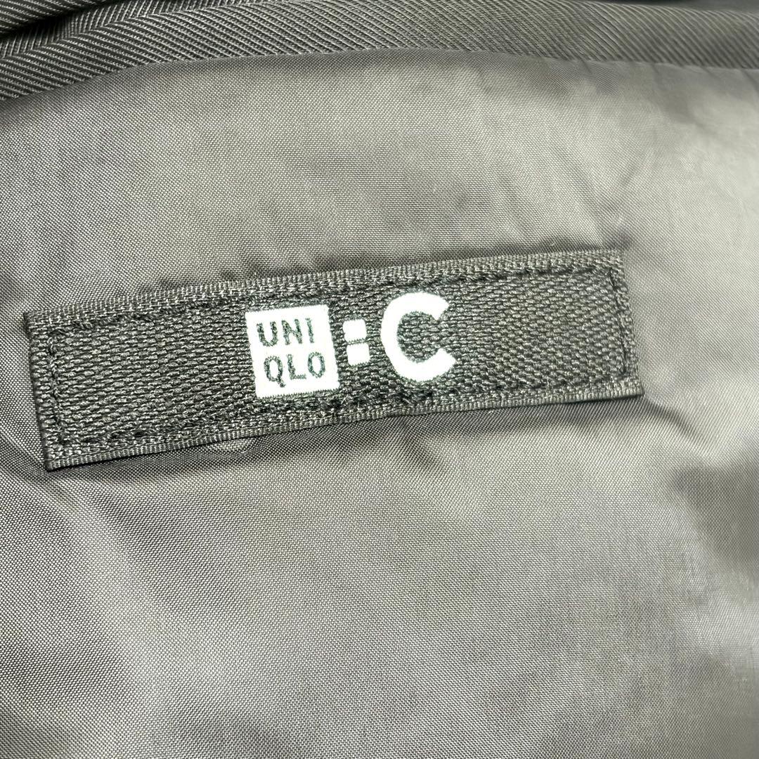 2025年製✨ユニクロ:C パフテックハーフコート ブラック L