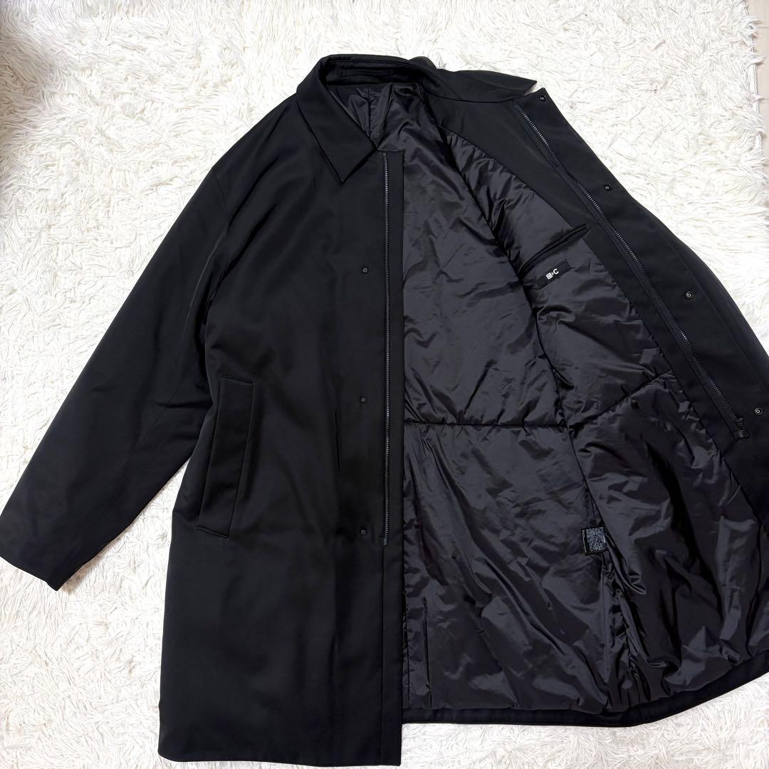 2025年製✨ユニクロ:C パフテックハーフコート ブラック L