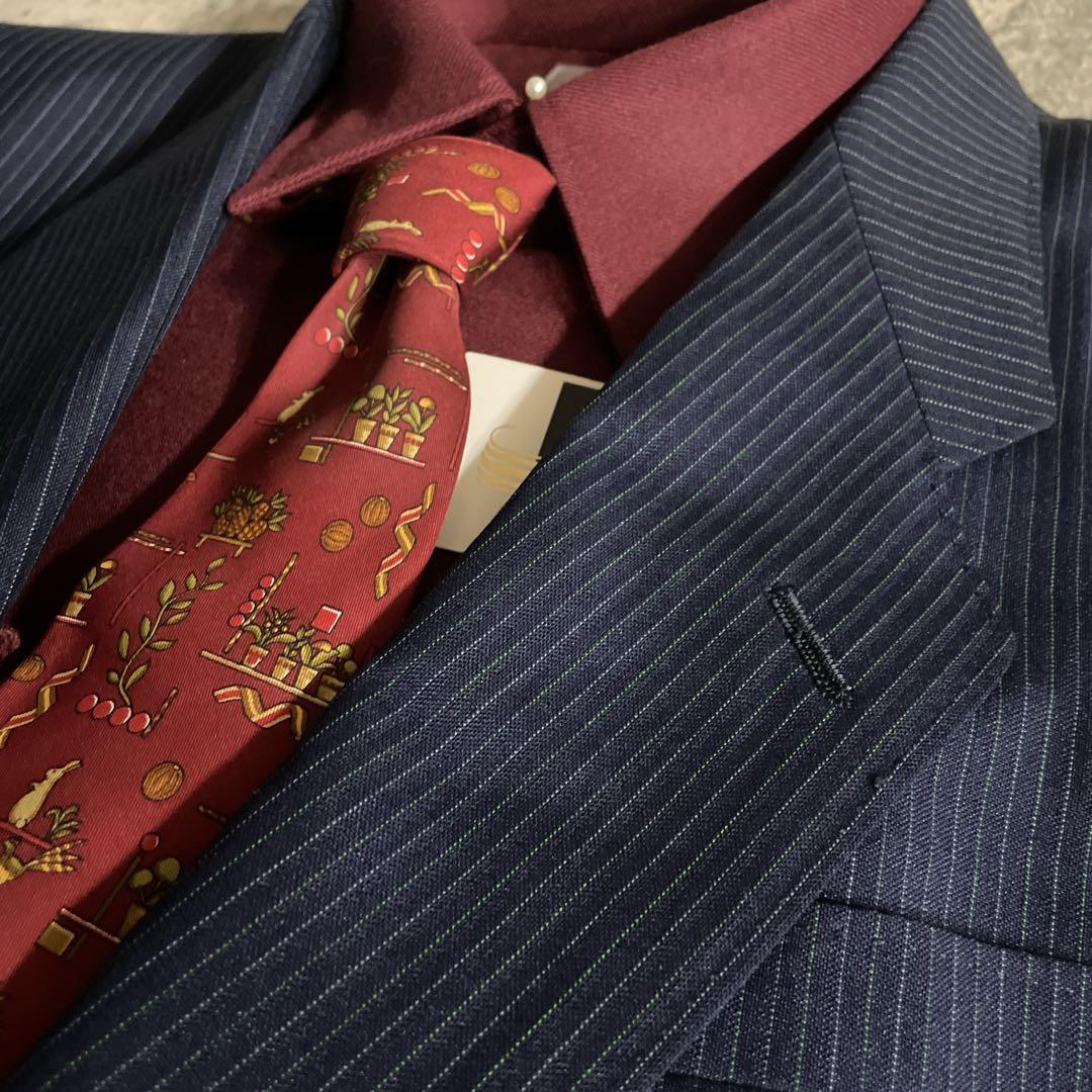 B*g様 超特価 極上スーツ × Ferragamo × LANCELネクタイ