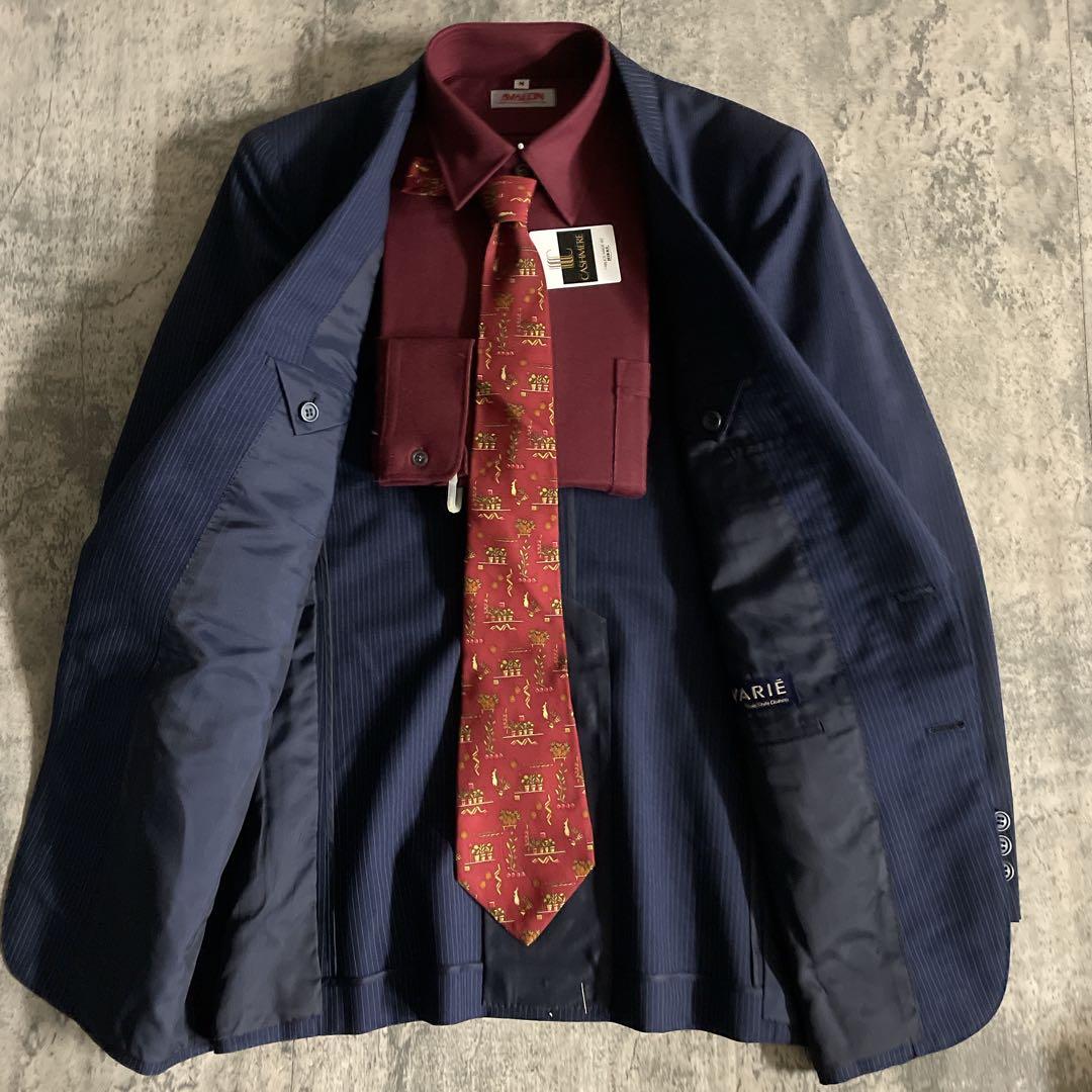 B*g様 超特価 極上スーツ × Ferragamo × LANCELネクタイ