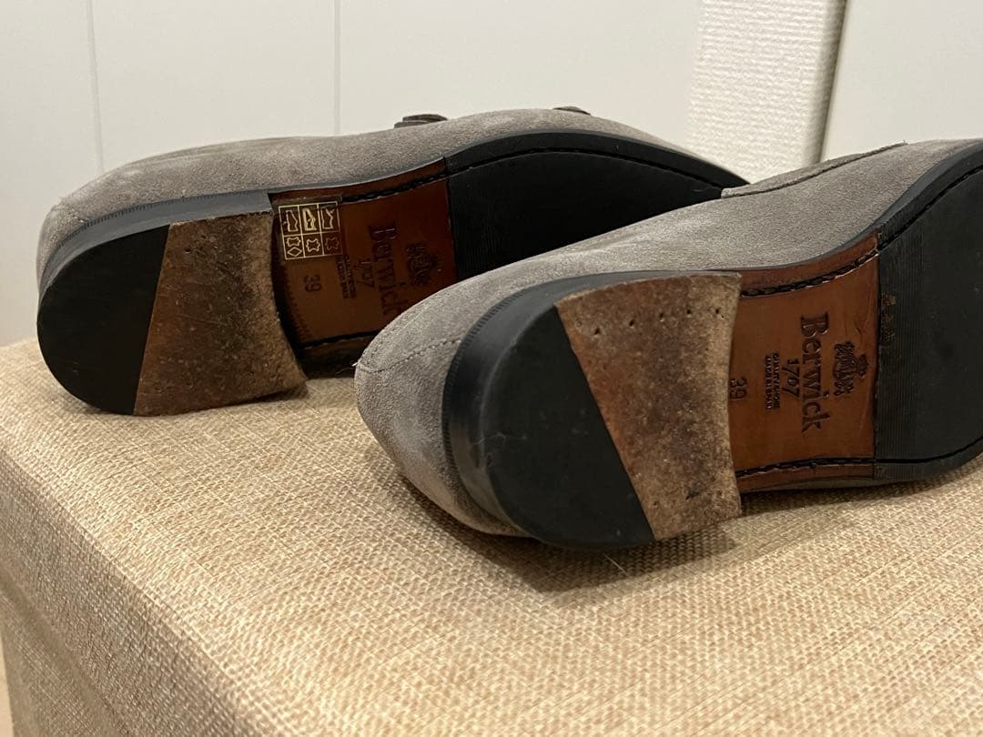 バーウィック　ダブルモンク　ローファー BERWICK 5111GOSGGR