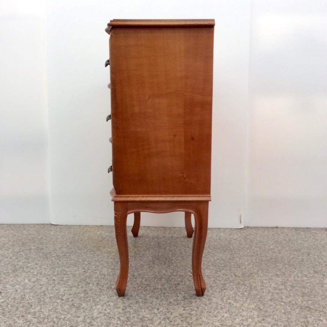 アンティーク調 猫脚 ３段チェスト キャビネット サイドボード