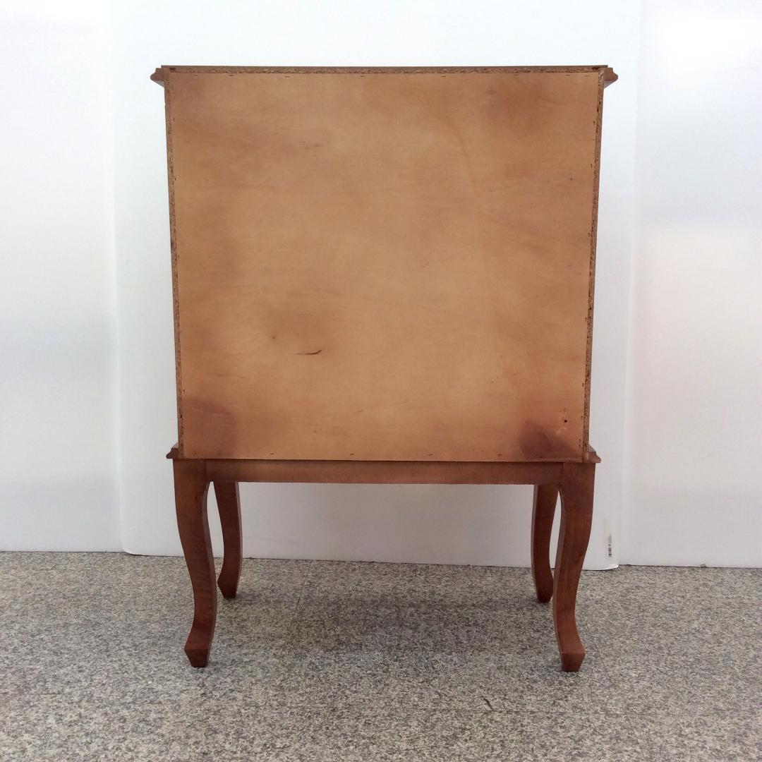 アンティーク調 猫脚 ３段チェスト キャビネット サイドボード