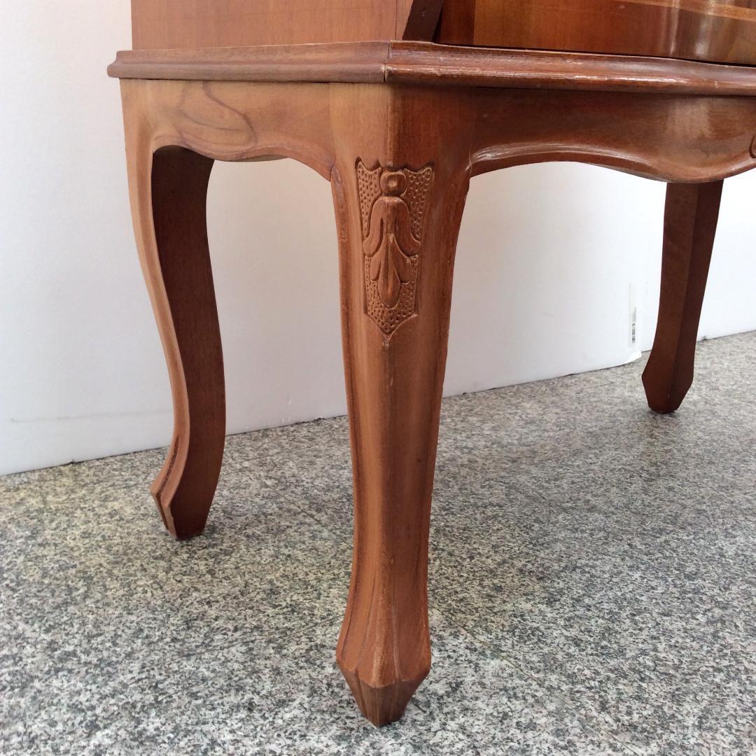 アンティーク調 猫脚 ３段チェスト キャビネット サイドボード