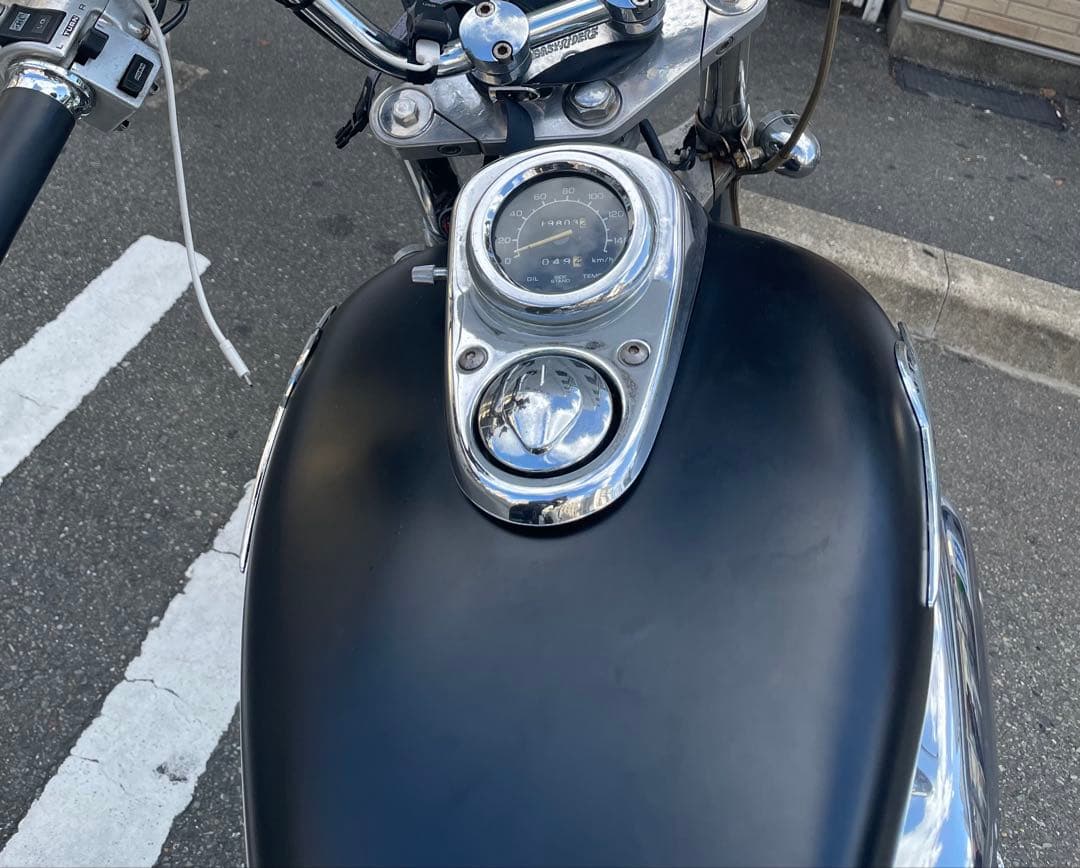 マグナ250 純正タンク ブラック