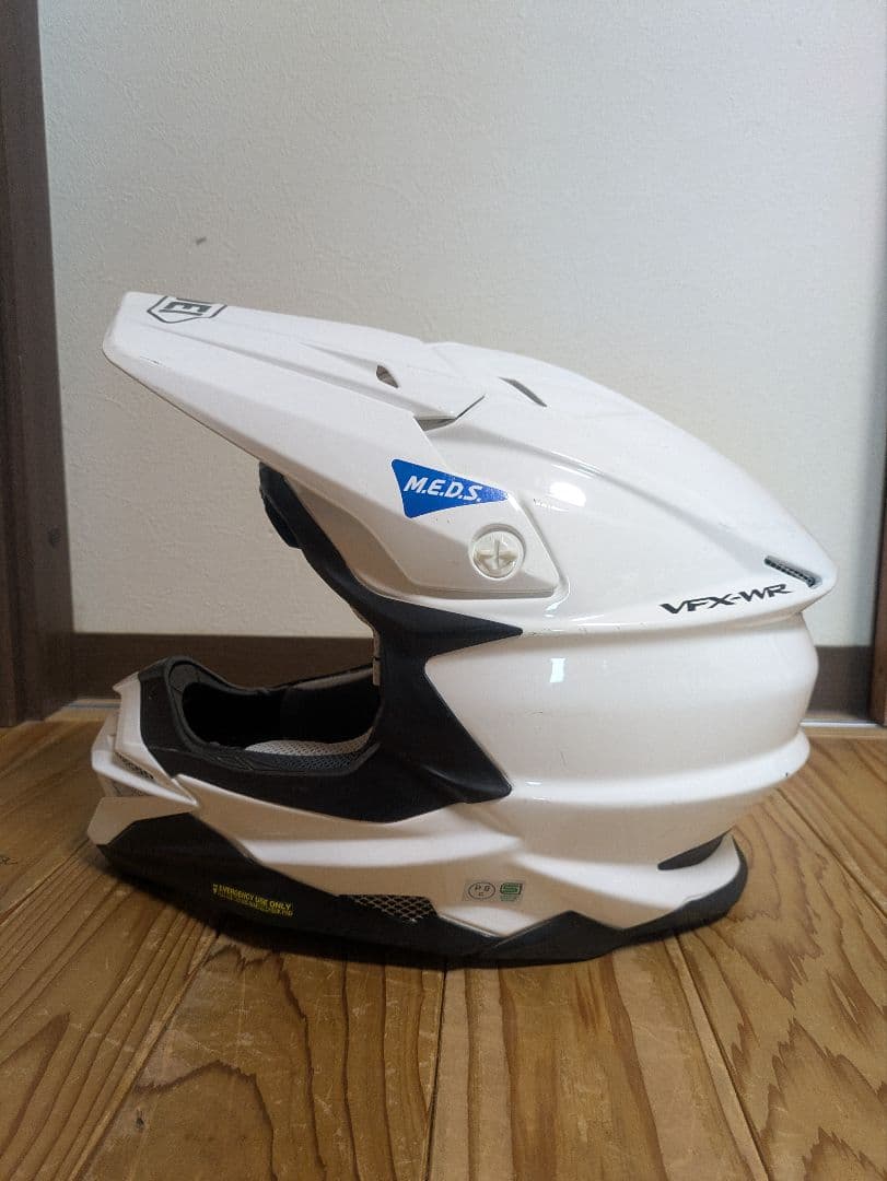 SHOEI VFX-WR オフロードヘルメット ホワイト【サイズ:S】