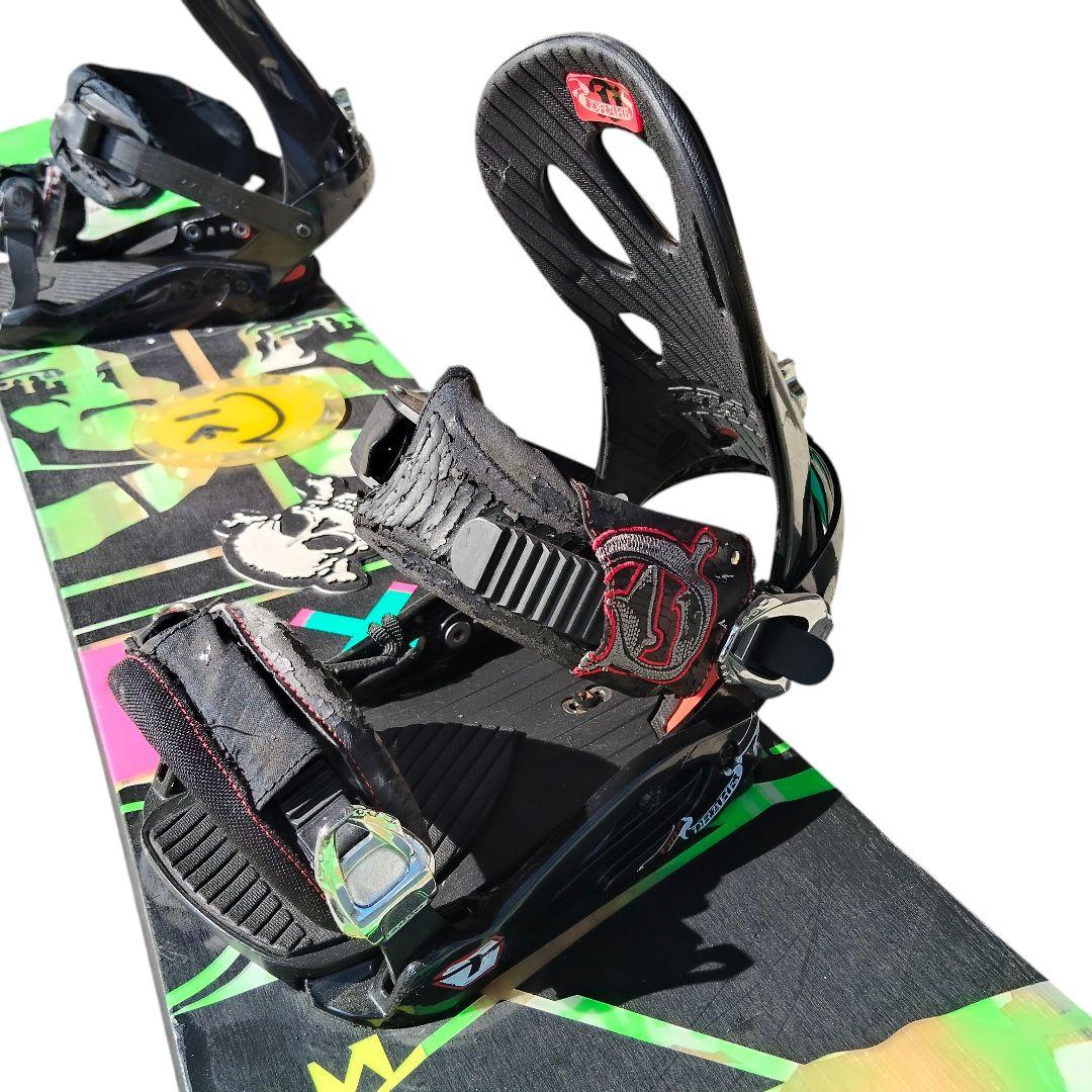 K2 スノーボード 148cm DRAKE ビンディング付 初心者向けセット