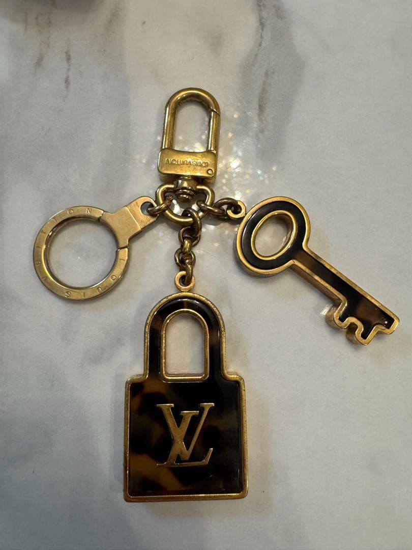 Louis Vuitton ゴールド キーホルダー